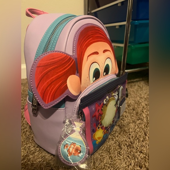 Loungefly Pixar Finding Nemo backpack NEW WITH TAG - Picture 7 of 7